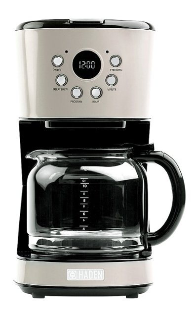 Haden Modern 12 Cup Coffee Maker Putty 75028 Best Buy