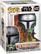 Front. Funko - POP! Star Wars: The Mandalorian - Mando Flying w/Jet.