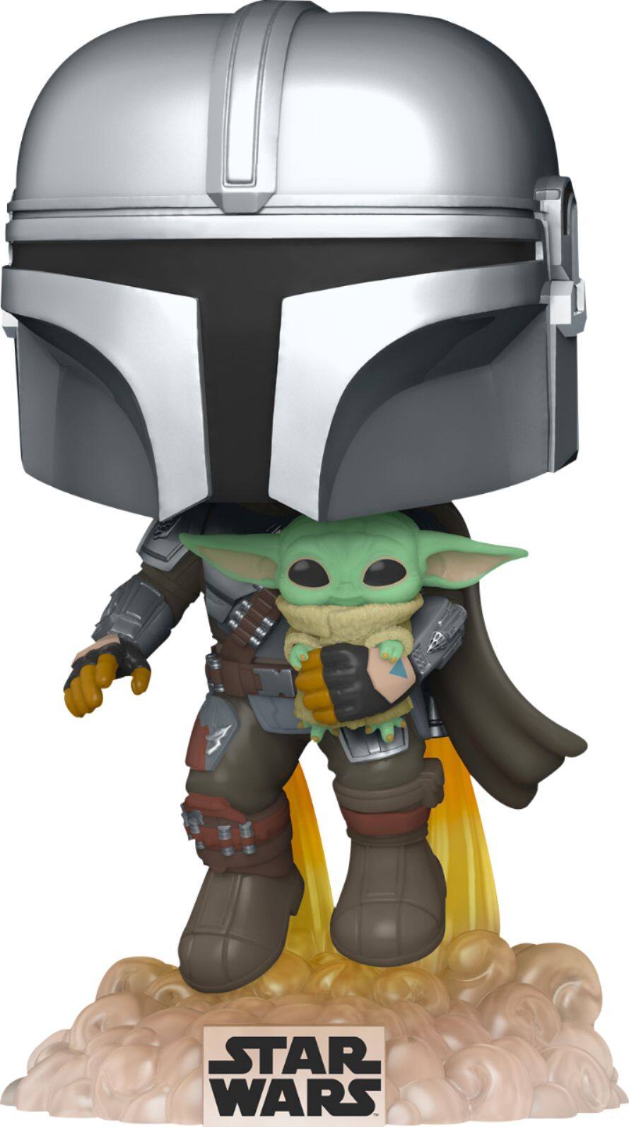 Alt View 11. Funko - POP! Star Wars: The Mandalorian - Mando Flying w/Jet.