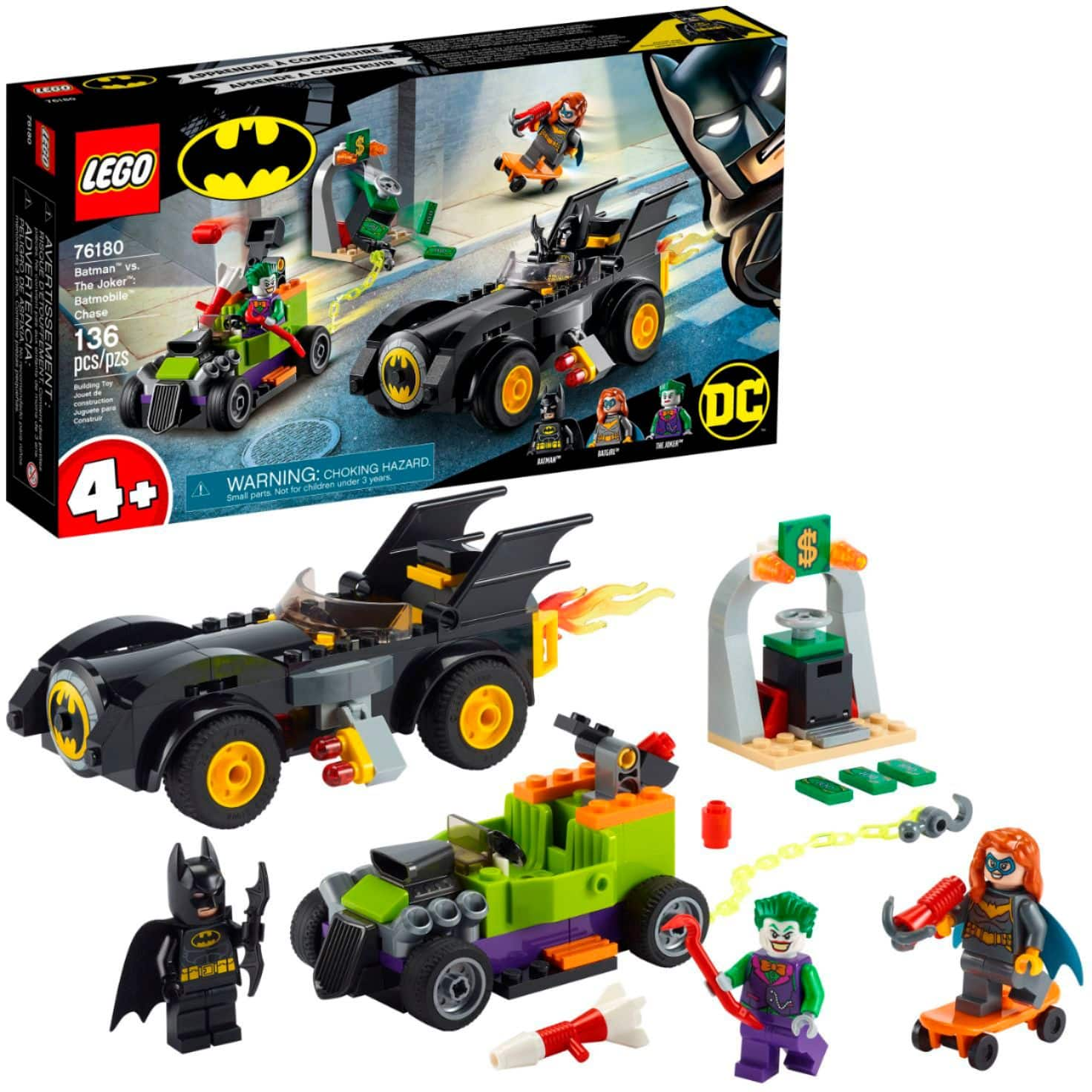 LEGO - Super Heroes Batman vs. The Joker: Batmobile Chase 76180