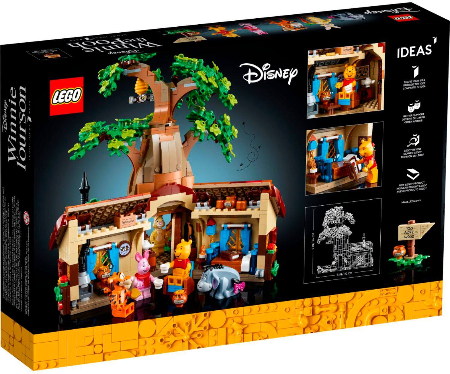 Alt View 11. LEGO - Ideas Winnie the Pooh 21326.