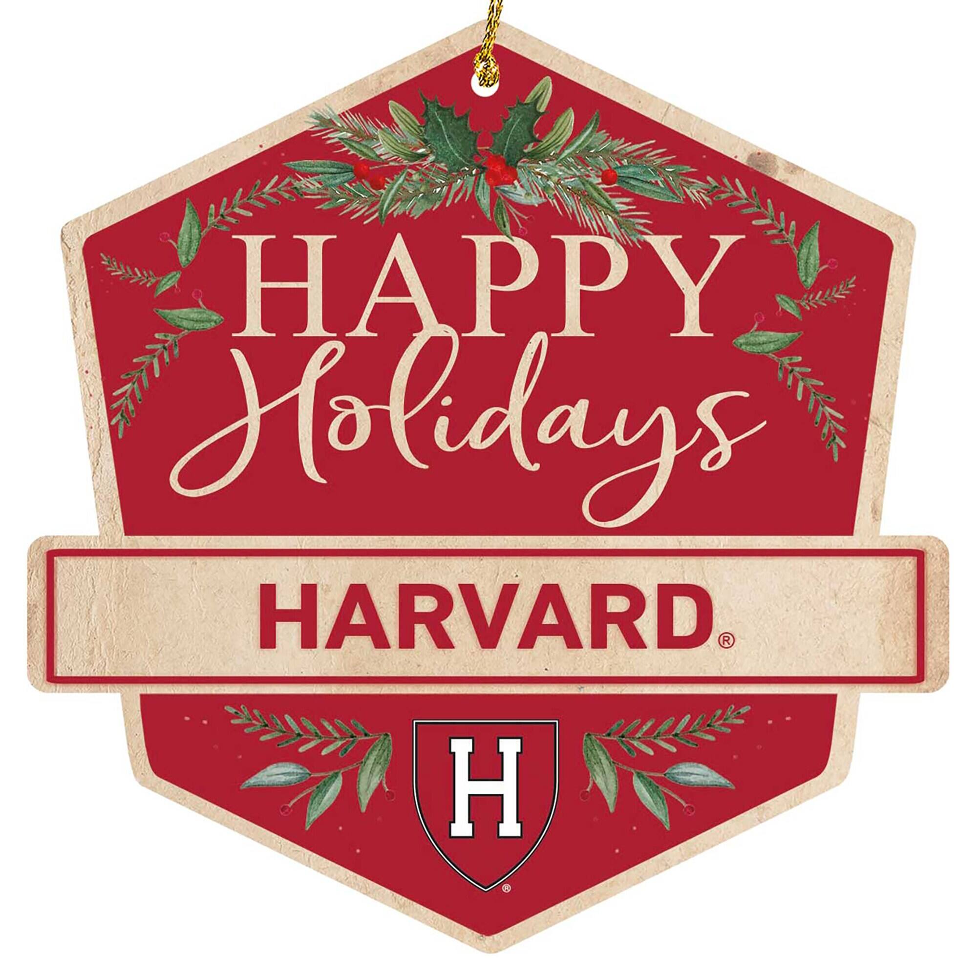 HAPPY Holidays  
HARVARD  
H