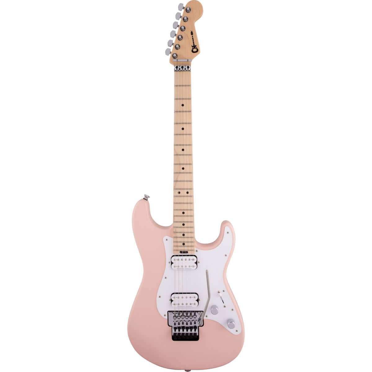 Charvel - Pro-Mod So-Cal Style 1 HH FR M Electric Guitar, Maple Fretboard, Satin Shell Pink price history on PriceWatchPro