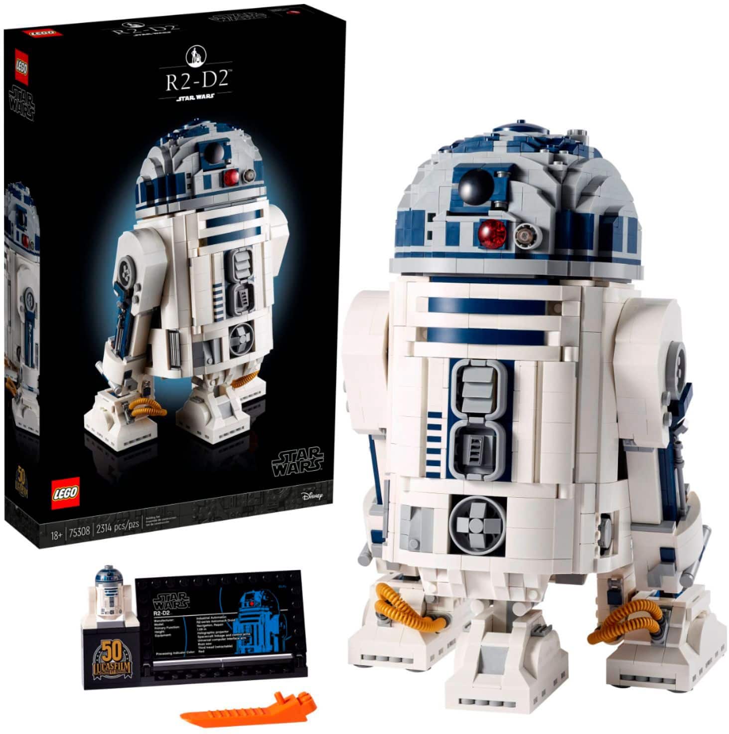 LEGO - Star Wars R2-D2 75308 - Multi - Front_Zoom