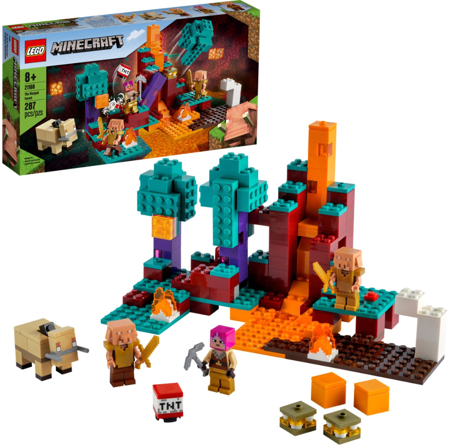Der HANDELSPLATZ NEU & OVP + 21167 The Trading Post Lego® MINECRAFT™ + 