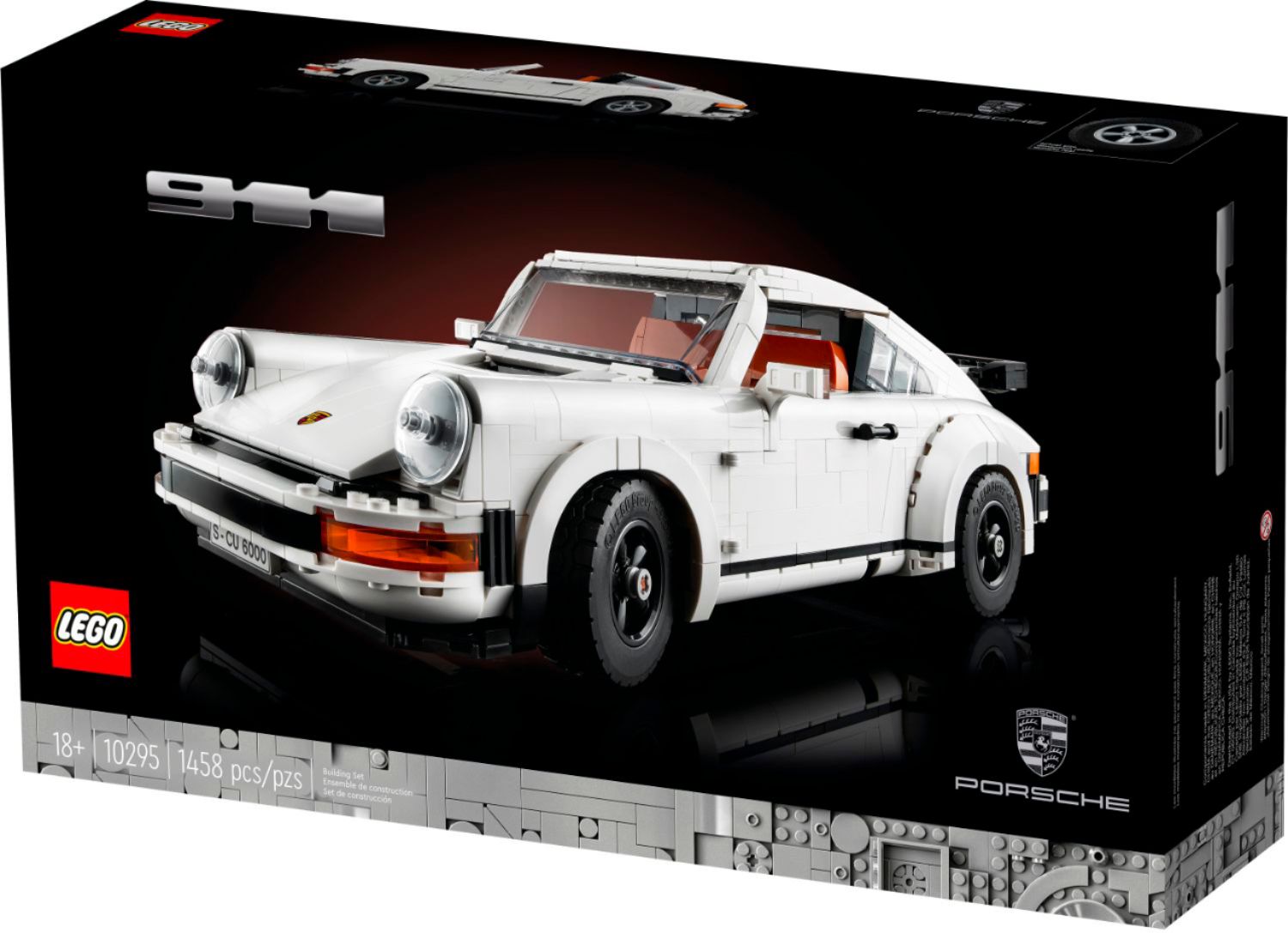 Left View: LEGO - Icons Porsche 911 10295