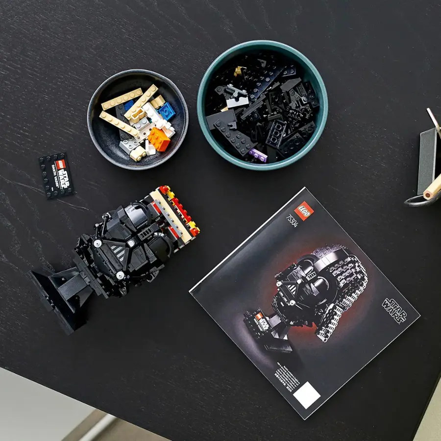 Alt View 14. LEGO - Star Wars Darth Vader Helmet 75304 Collectible Building Kit (834 Pieces).