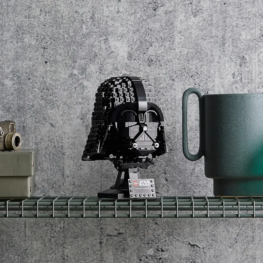 Alt View 15. LEGO - Star Wars Darth Vader Helmet 75304 Collectible Building Kit (834 Pieces).