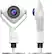 Angle. j5create - 360° All Around Webcam - White.