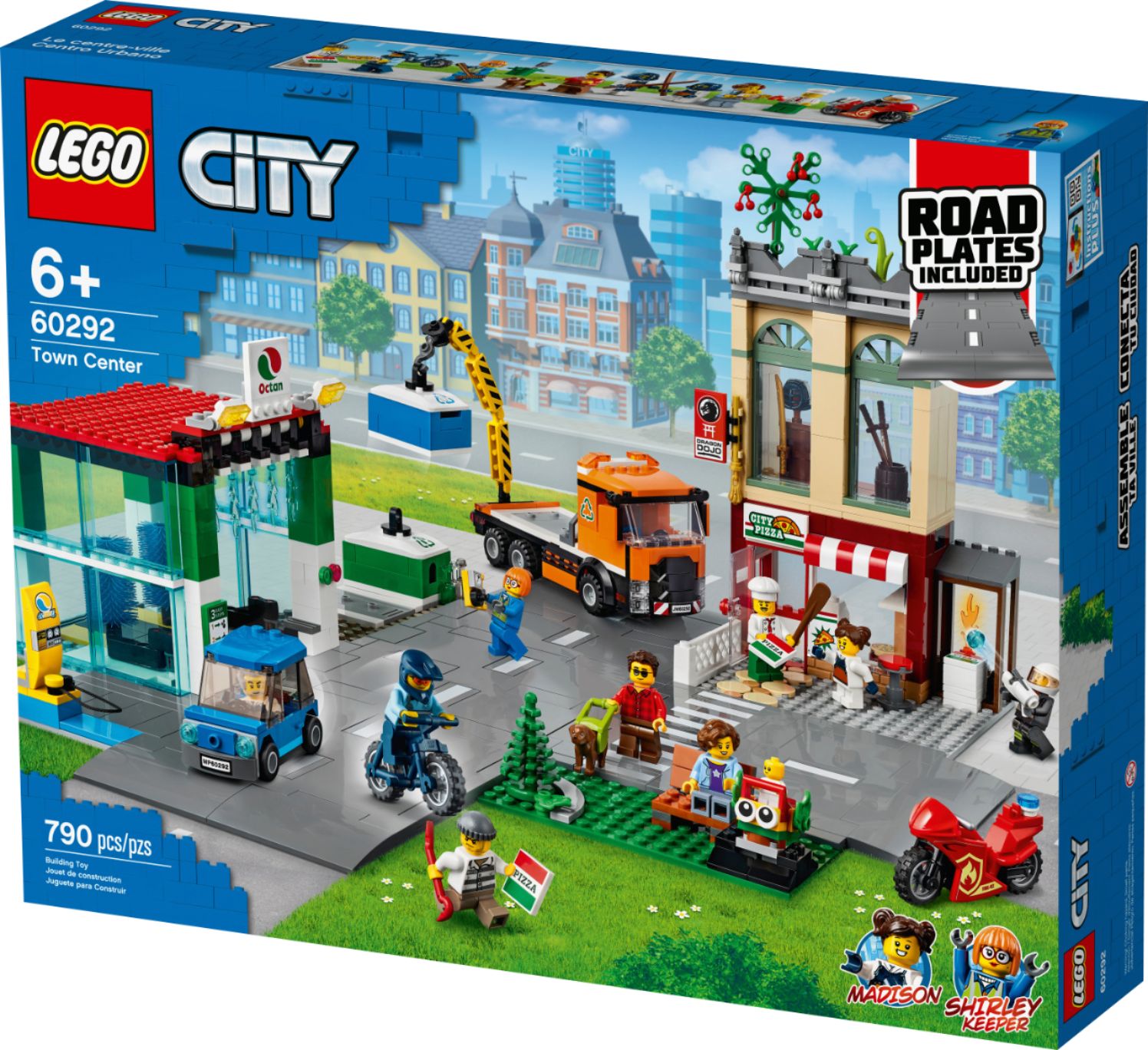 Angle View: LEGO - City Town Center 60292