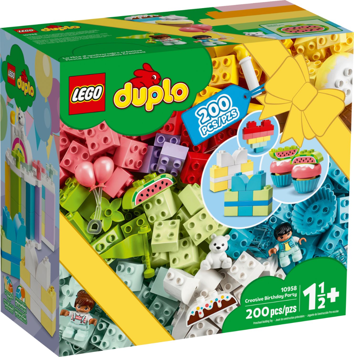 Left View: LEGO - DUPLO Classic Creative Birthday Party 10958