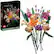 Front. LEGO - Botanical Collection Flower Bouquet 10280 Building Kit (756 Pieces).