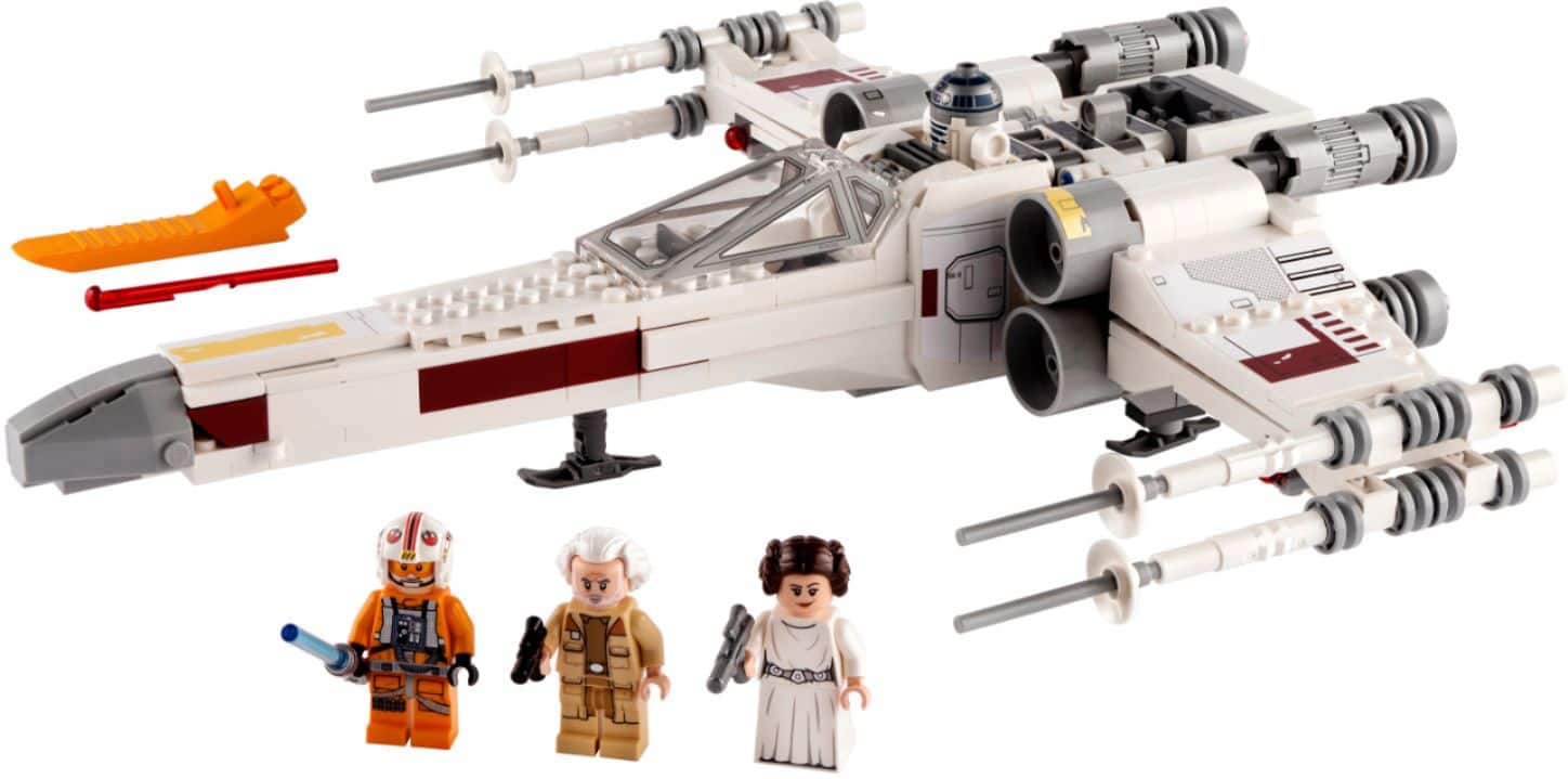 Alt View 11. LEGO - Star Wars Luke Skywalker's X-Wing Fighter 75301.