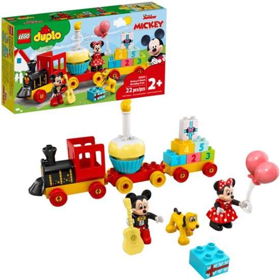 Front Zoom. LEGO - DUPLO Disney TM Mickey & Minnie Birthday Train 10941.