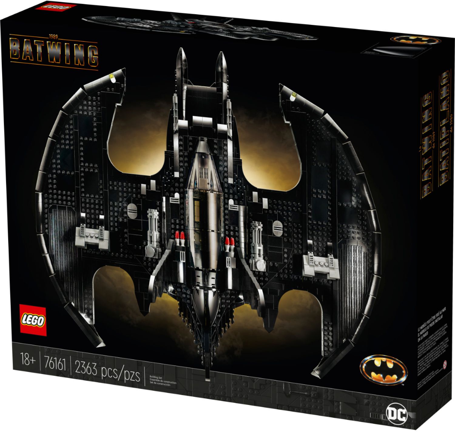 LEGO DC Batman: 1989 Batwing - Displayable Model - (76161) [USED