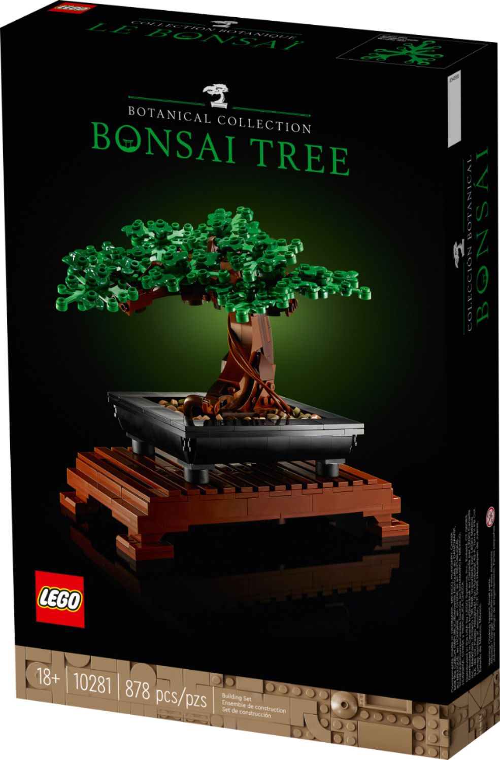 Angle View: LEGO - Creator Expert Bonsai Tree 10281