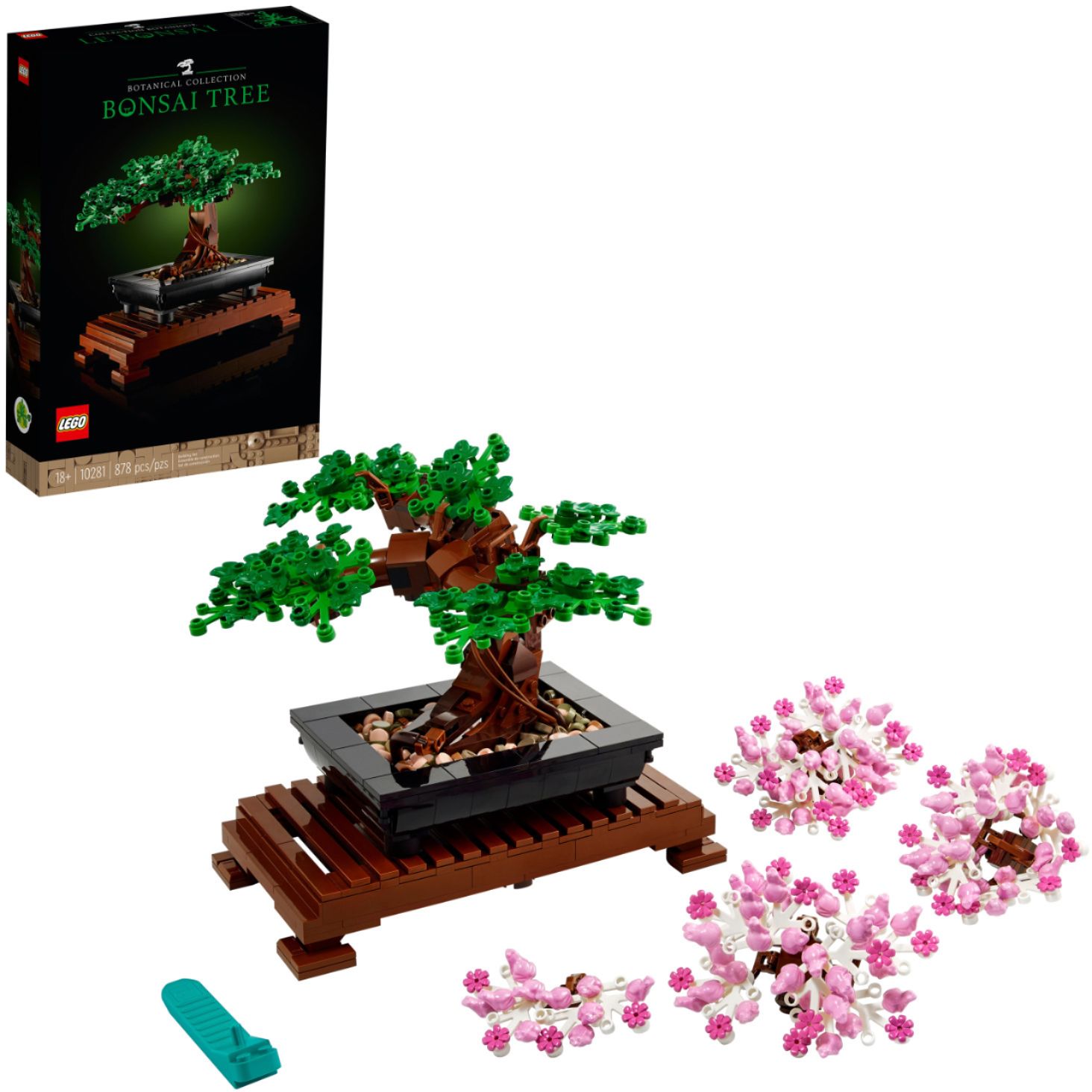 LEGO Creator Expert Bonsai Tree 10281 6332928 Best Buy