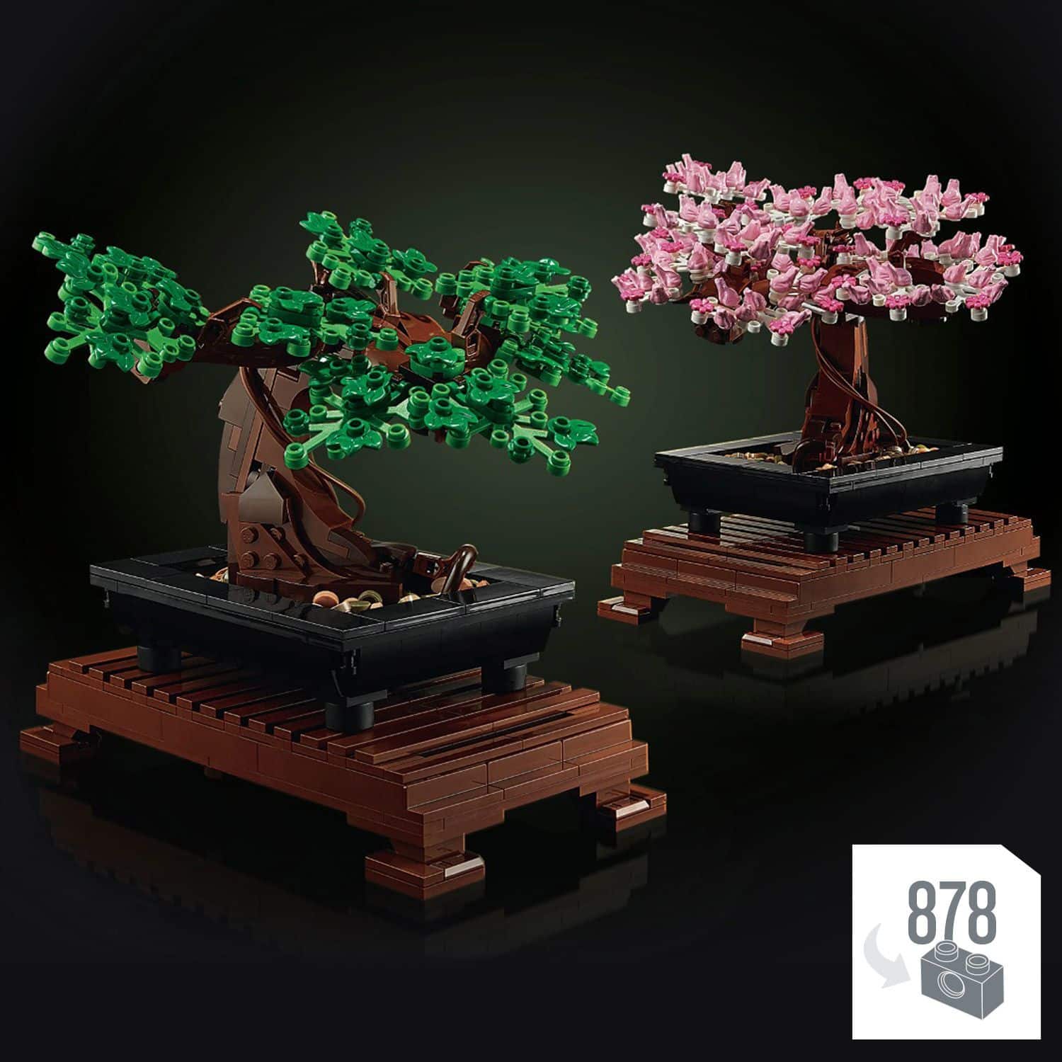 Alt View 11. LEGO - Icons Bonsai Tree Home Décor Set for Adults 10281.