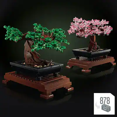 RSDHFLY Set Di 545 Mattoncini Per Bonsai, Collezione Botanica Per La RSDHFLY Set Di 545 Mattoncini Per Bonsai, Collezione Botanica Per La
