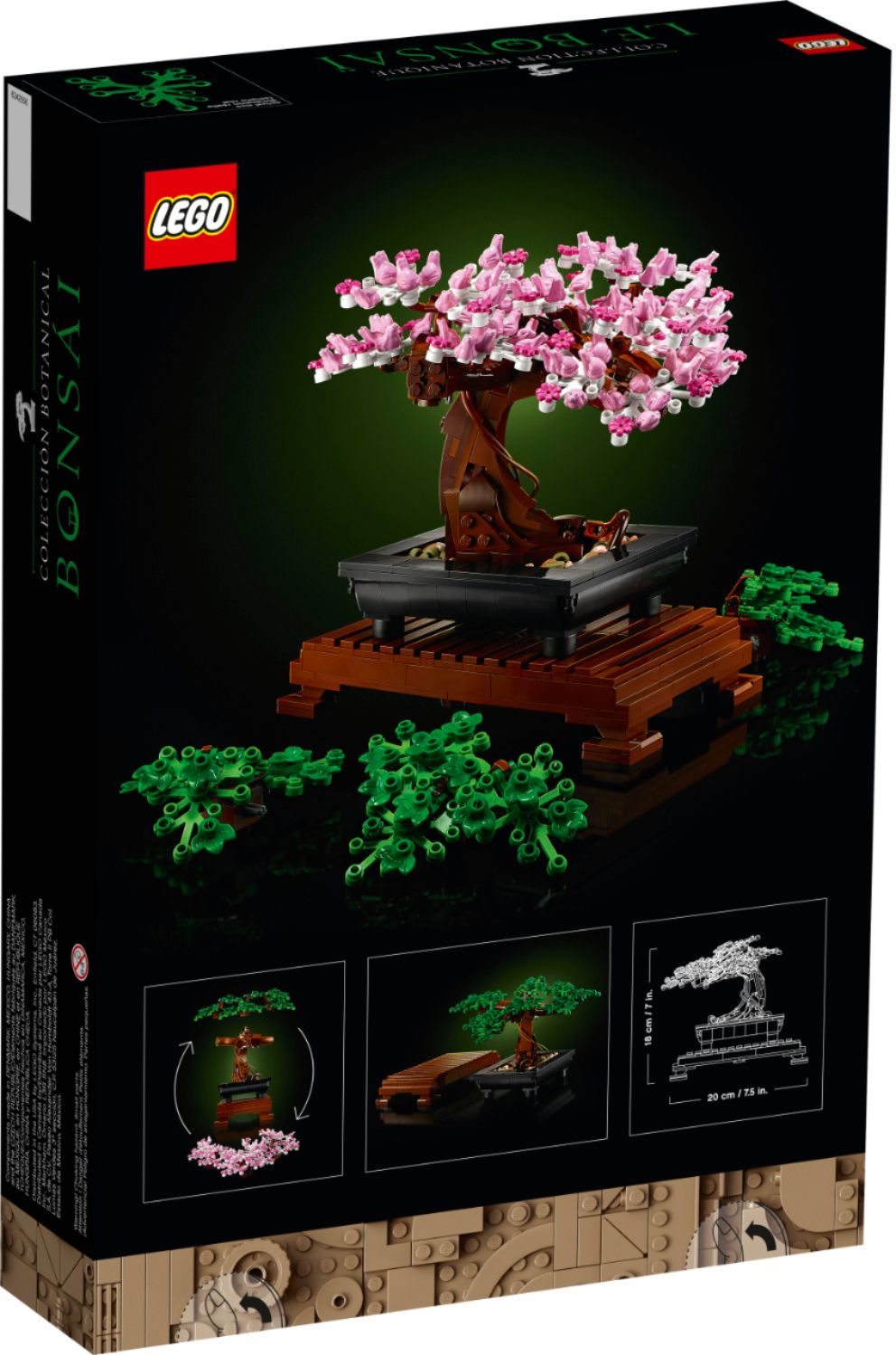 nær ved crack Lækker LEGO Creator Expert Bonsai Tree 10281 6332928 - Best Buy