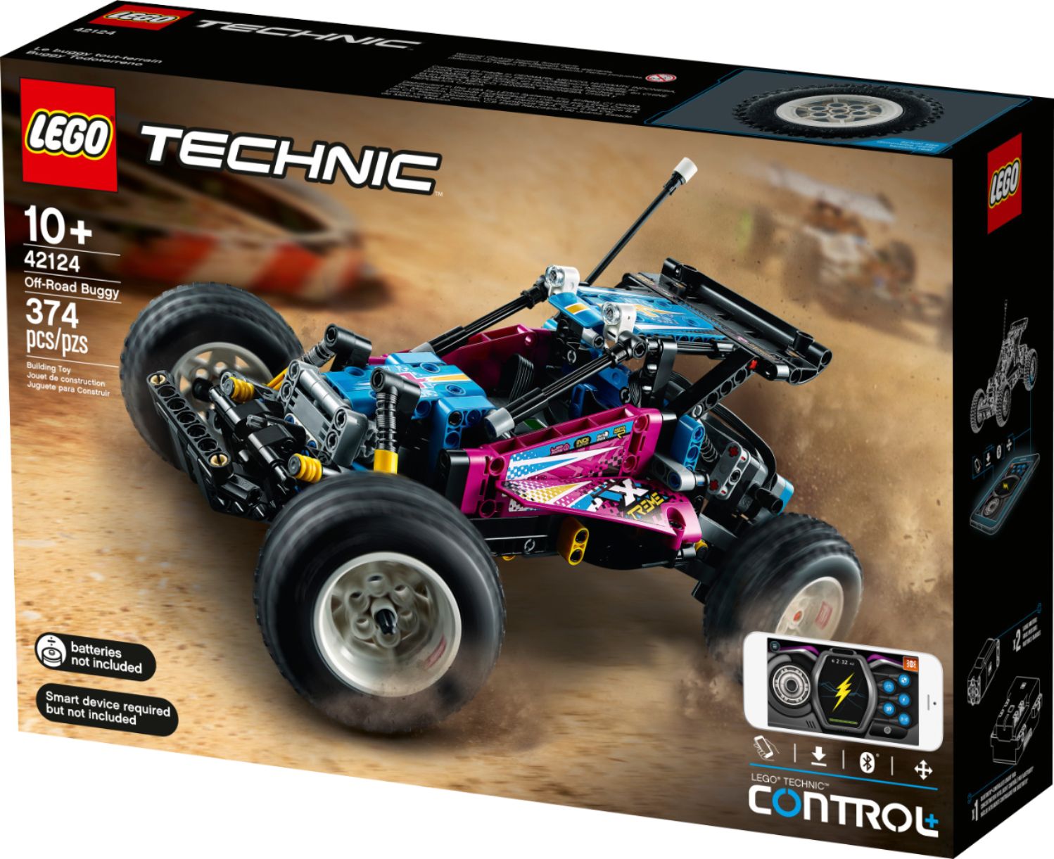 ~ nuevo ~ Lego 42124 Technic Off Road Buggy App Control