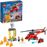 LEGO - City Fire Rescue Helicopter 60281 - Front_Zoom