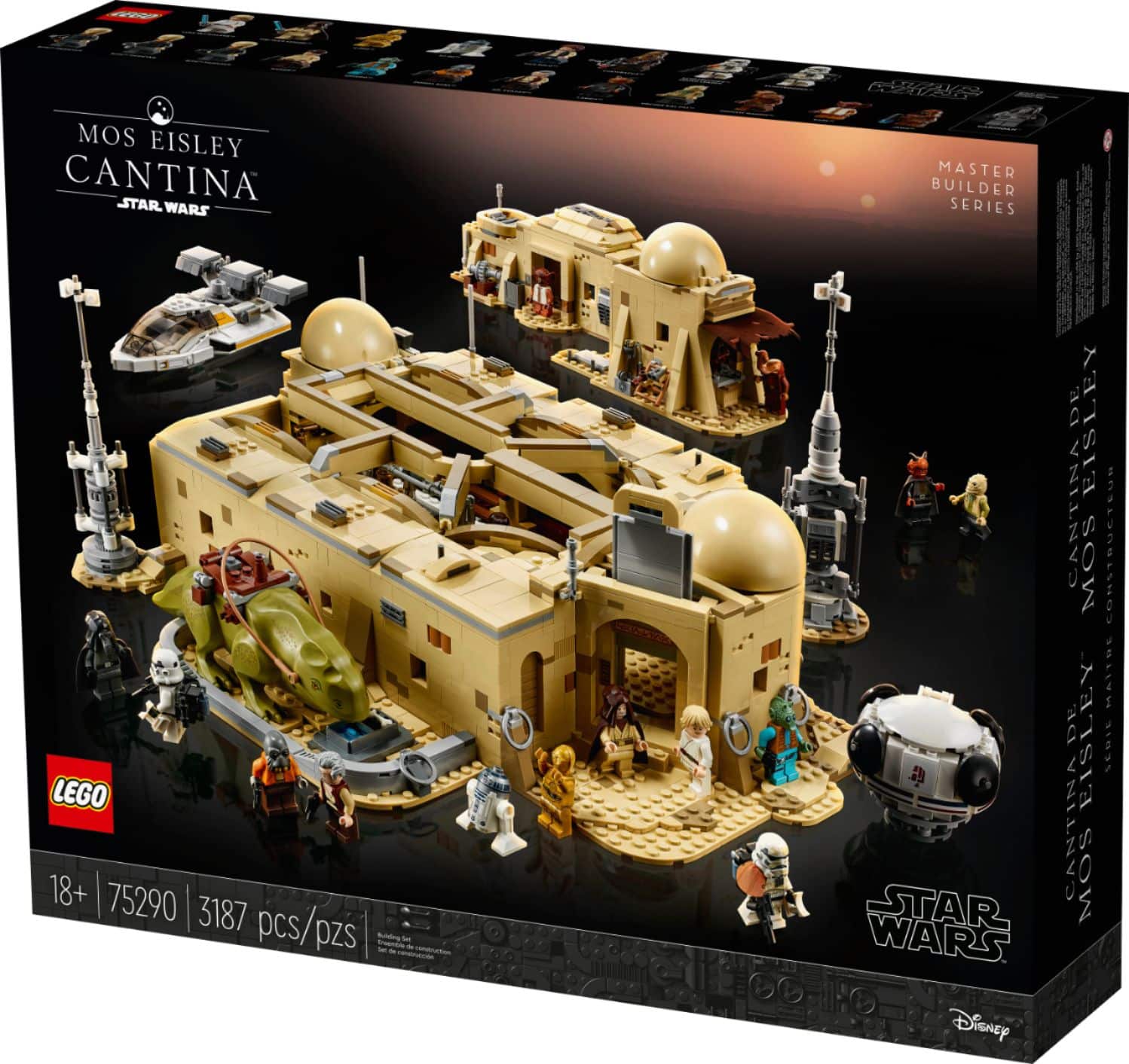 Angle. LEGO - Star Wars Mos Eisley Cantina 75290.