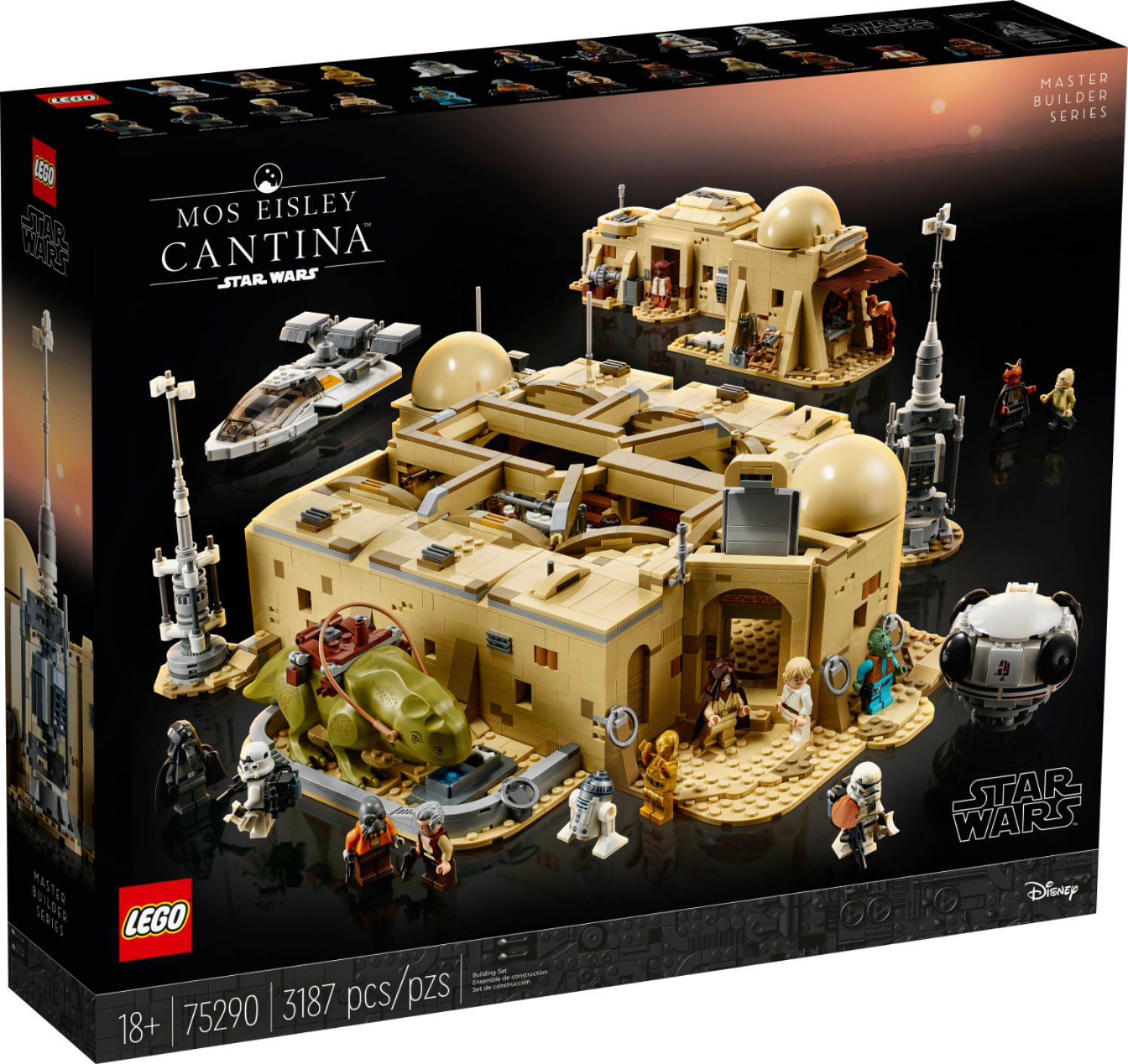 Left View: LEGO - Star Wars Mos Eisley Cantina 75290