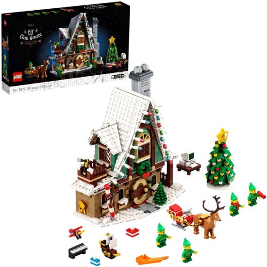 Front Zoom. LEGO - Creator Expert Elf Club House 10275.