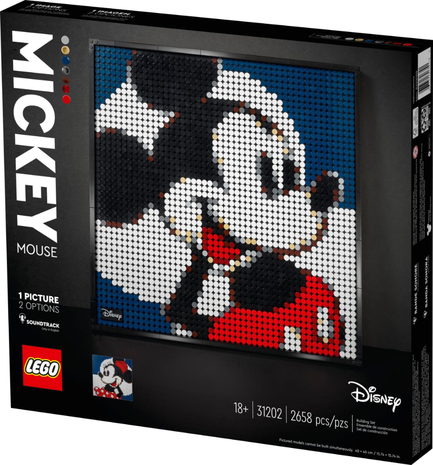Angle View: LEGO - ART Disney's Mickey Mouse 31202