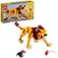 Front Zoom. LEGO - Creator 3 in 1 Wild Lion 31112.