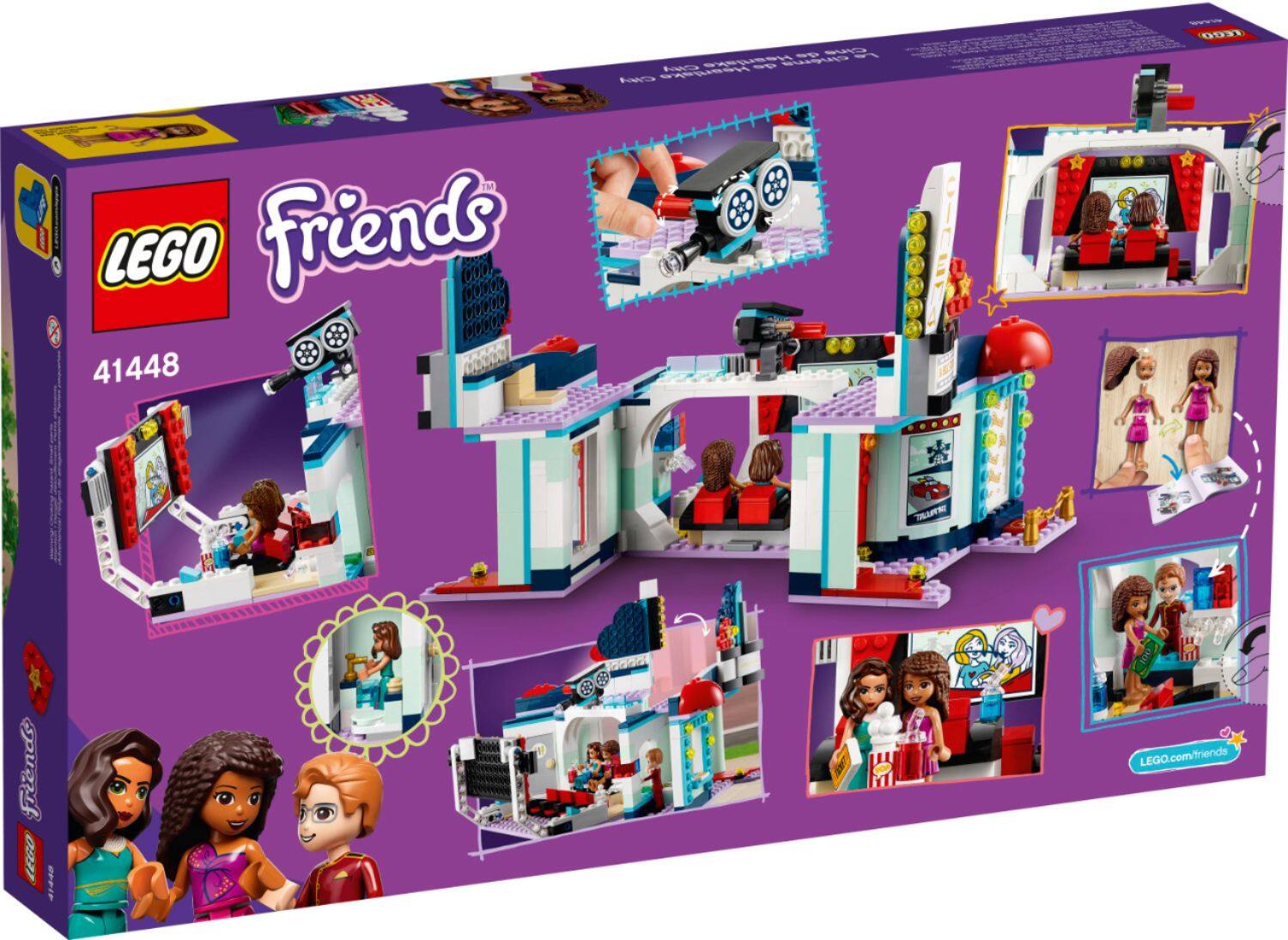 Alt View 13. LEGO - Friends Heartlake City Movie Theater 41448.