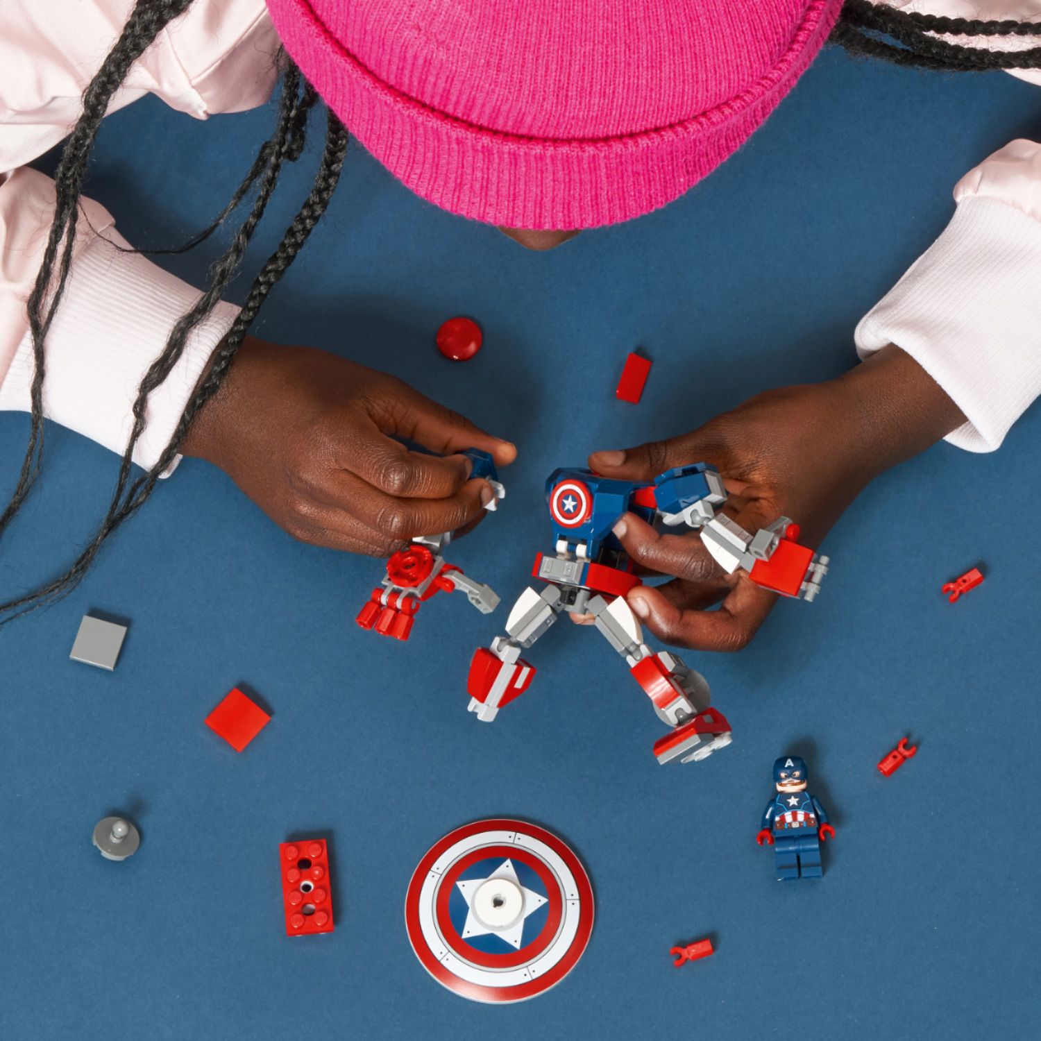 LEGO Super Heroes Captain America Mech Armour 76168 