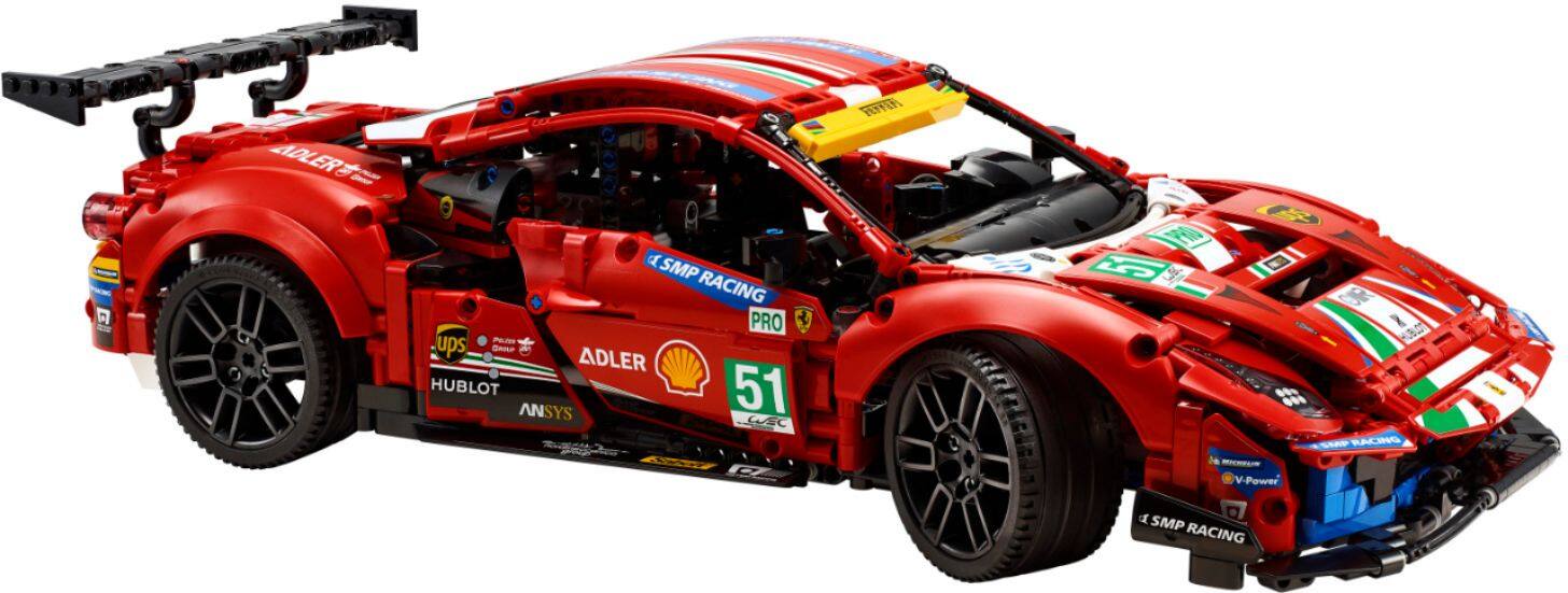 Alt View 11. LEGO - Technic Ferrari 488 GTE AF Corse 51 42125.