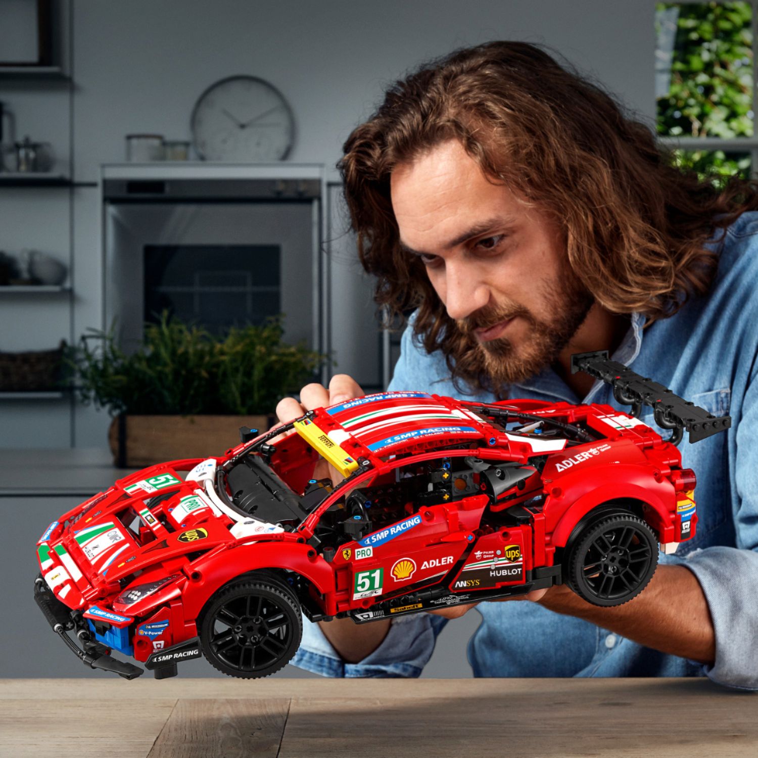LEGO Technic Ferrari 488 GTE AF Corse 51 42125 6332760 - Best Buy