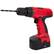 Alt View 13. Fleming Supply - Fleming Supply Cordless Drill Tool Set- 89 Piece Drill Bits, Wire Brush Wheels, Router Bits, Grinding & Polishing Kit - Red, Black.
