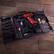 Alt View 16. Fleming Supply - Fleming Supply Cordless Drill Tool Set- 89 Piece Drill Bits, Wire Brush Wheels, Router Bits, Grinding & Polishing Kit - Red, Black.