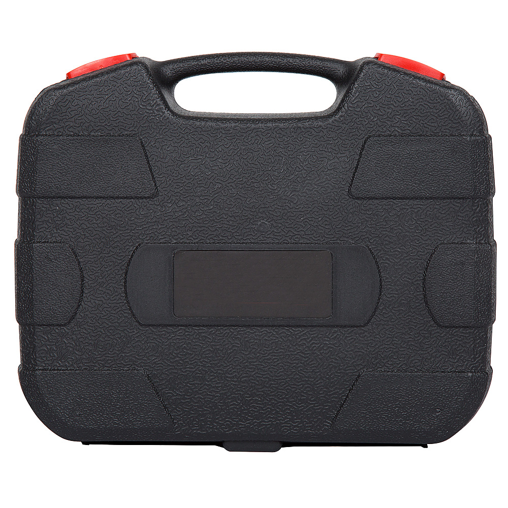 Alt View 17. Fleming Supply - Fleming Supply Cordless Pivoting Screwdriver- 45 Pieces - Drill Bits, Sockets, LED Lights and Rechargeable Ni-Cd Battery - Black, Red.