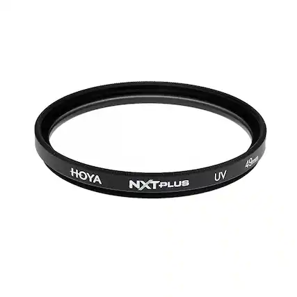 Angle. Hoya - 49MM NXT Plus UV Filter - Black.