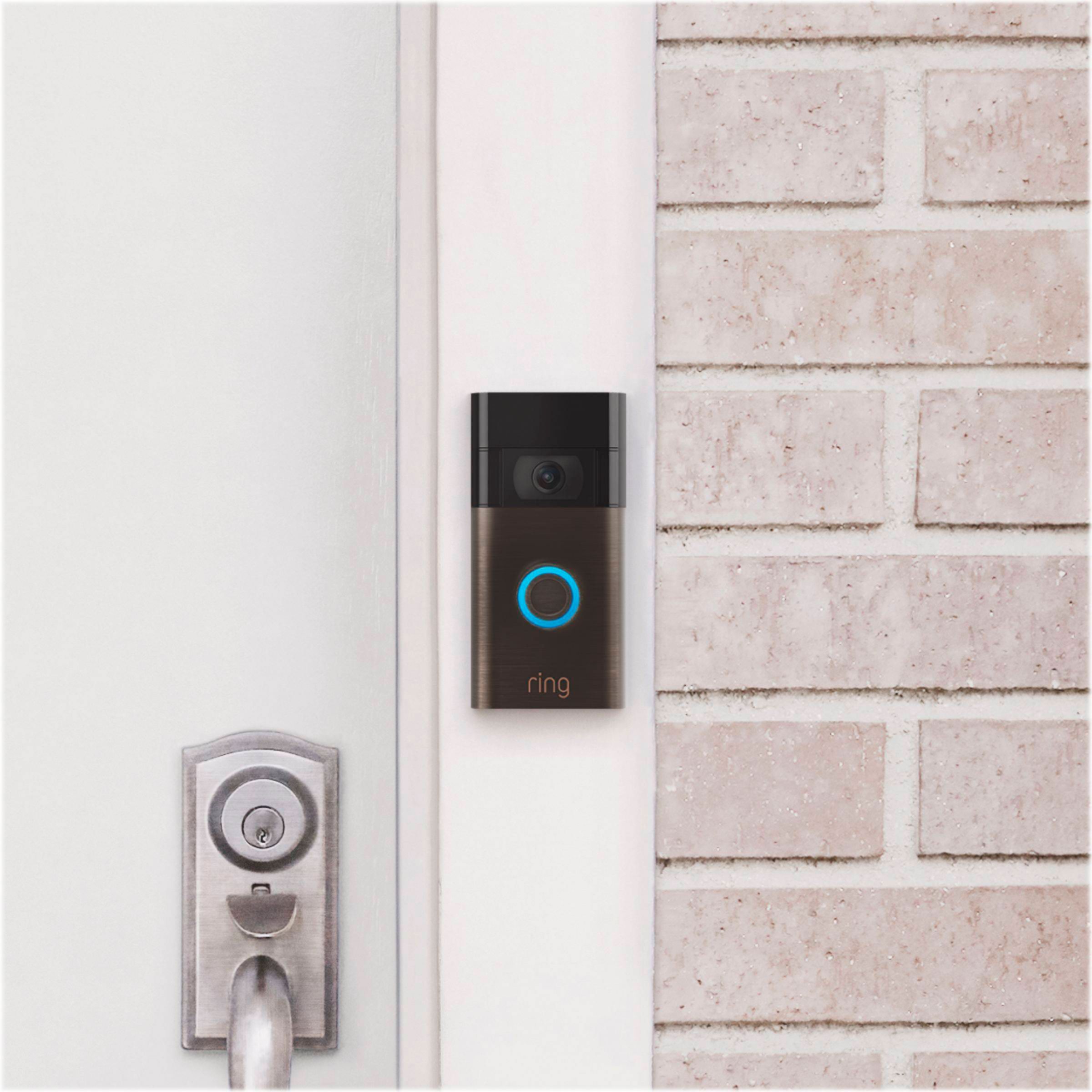 Questions and Answers: Ring Smart Wi-Fi Video Doorbell Battery Operated ...