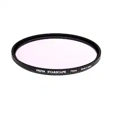 Angle. Hoya - 77mm Starscape Light Pollution Filter - Black.