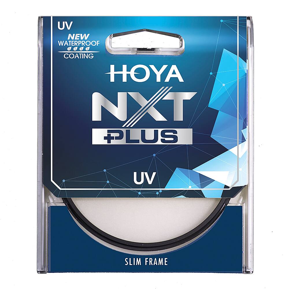 Left. Hoya - 62MM NXT Plus UV Filter - Black.