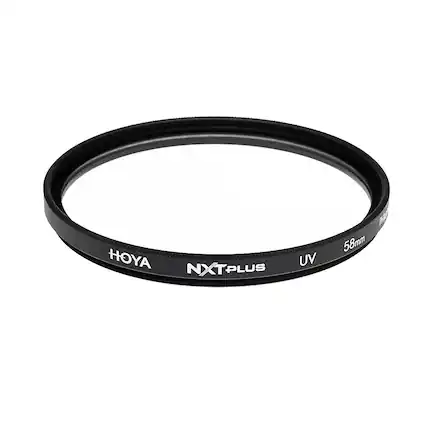 Angle. Hoya - 58MM NXT Plus UV Filter - Black.