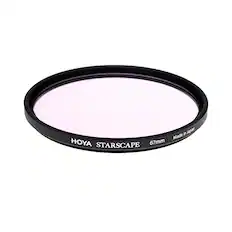 Angle. Hoya - 67mm Starscape Light Pollution Filter - Black.