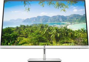 HP - U27 27" IPS LED 4K UHD FreeSync Monitor (DisplayPort, HDMI, USB) - Natural Silver - Front_Zoom