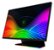Angle Zoom. Razer Raptor 27" Gaming LED QHD FreeSync and G-SYNC Compatable Monitor with HDR (HDMI, DisplayPort, USB Type-C) - Black.