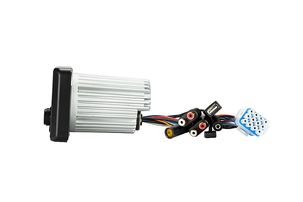 Alt View 13. KICKER - KMC3 Square Media Center/Radio w/Bluetooth - Black.