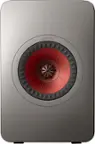 Front. KEF - LS50META Bookshelf Speakers Pair - Titanium.