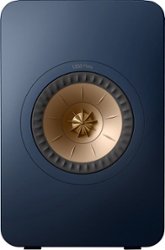 KEF - LS50META Bookshelf Speakers Pair - Blue - Front_Zoom
