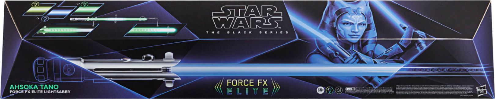 Star Wars The Black Series Ahsoka Tano Force Fx Elite Lightsaber F0491 Best Buy